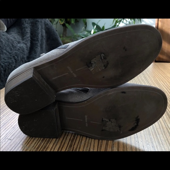 Dolce Vita Trent Tan Suede Leather Booties - Picture 5 of 9